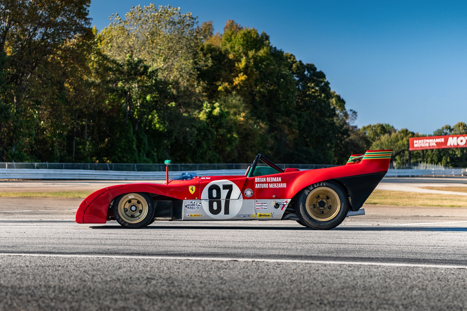 速くおよび自由な 1972 Ferrari Co & Girardo | PB 312 ミニカー